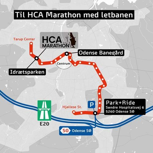 Kort - HCA Marathon